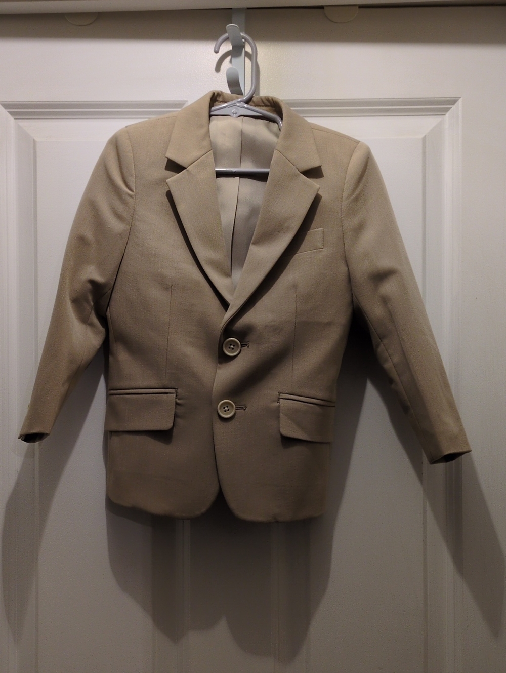 Azazie Boy's Blazer-Tan